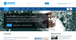 Desktop Screenshot of iarpccollaborations.org